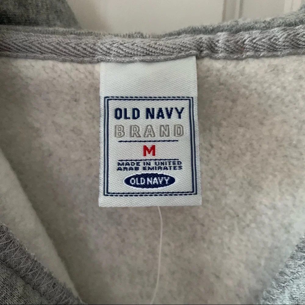 NWT Kids Old Navy Zip Hooded Sweatshirt Size M-8